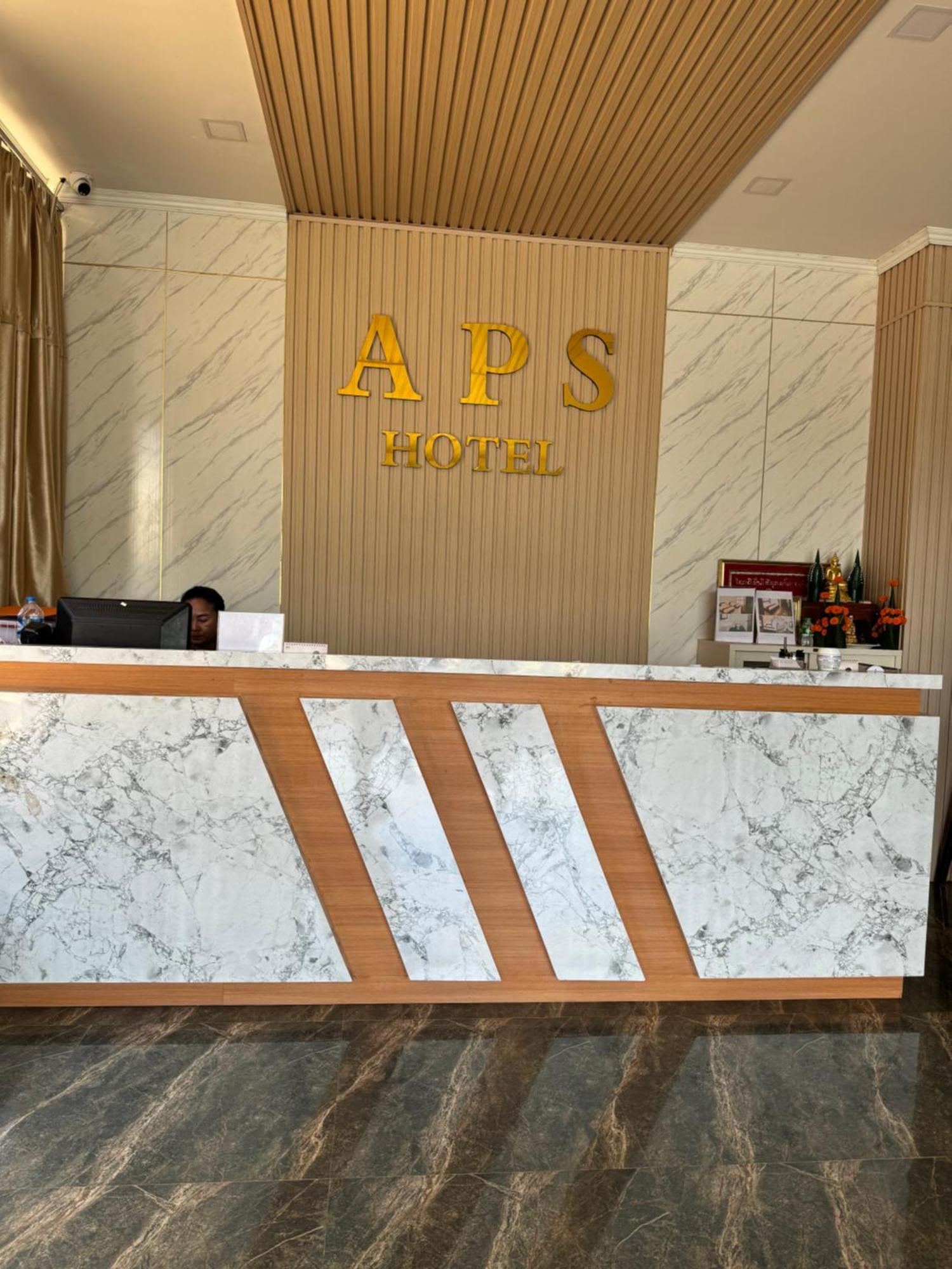 A P S Moutain View Hotel Vang Vieng Ngoại thất bức ảnh