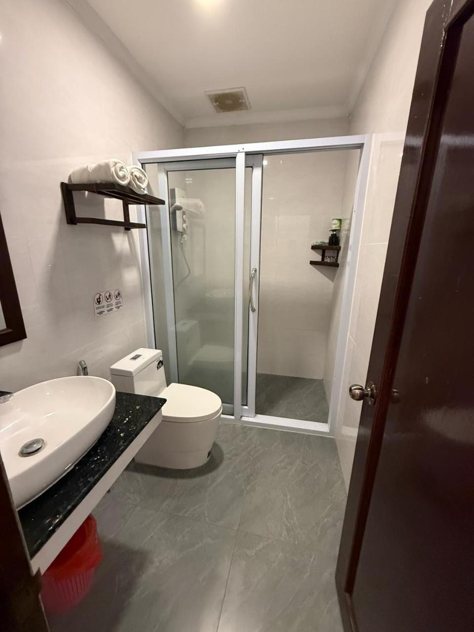A P S Moutain View Hotel Vang Vieng Ngoại thất bức ảnh