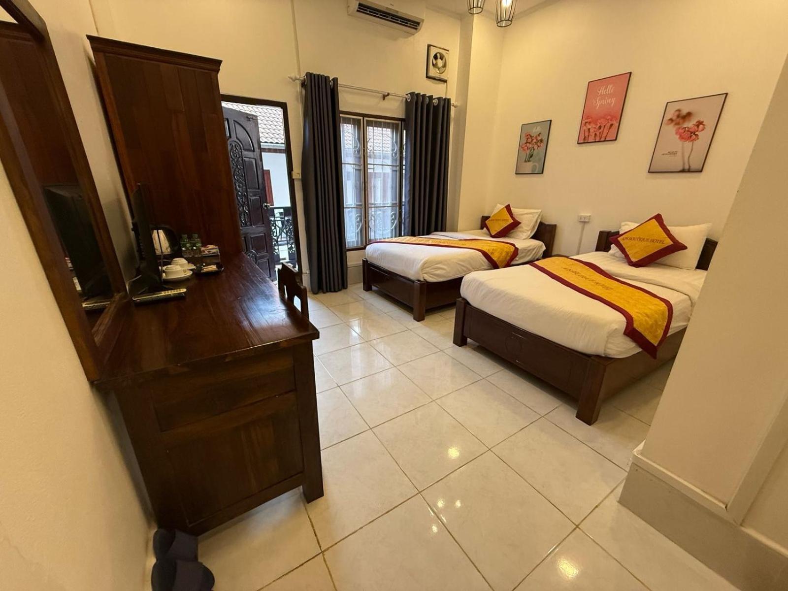 A P S Moutain View Hotel Vang Vieng Ngoại thất bức ảnh